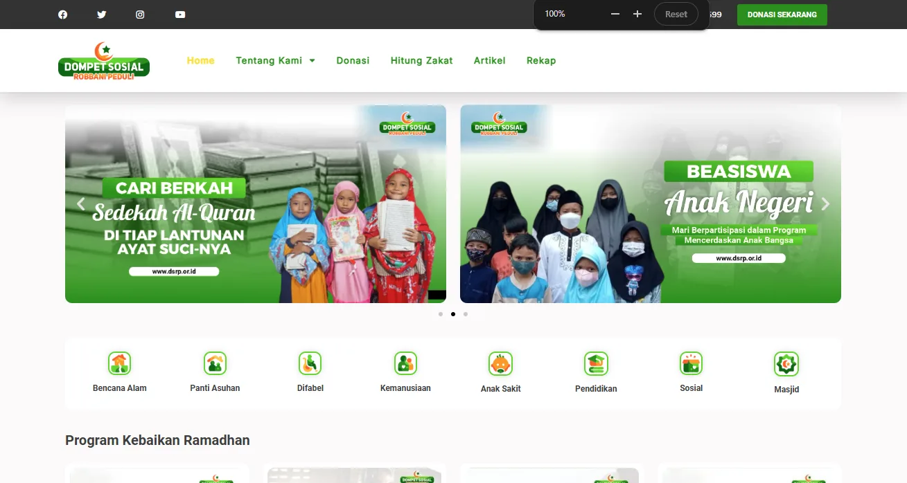 Dompet Sosial Robbani Peduli (DSRP)
