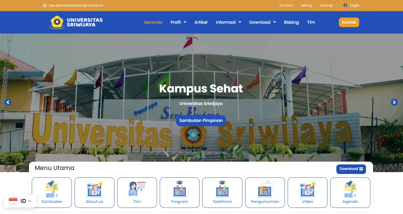 Kampus Sehat Universitas Sriwijaya